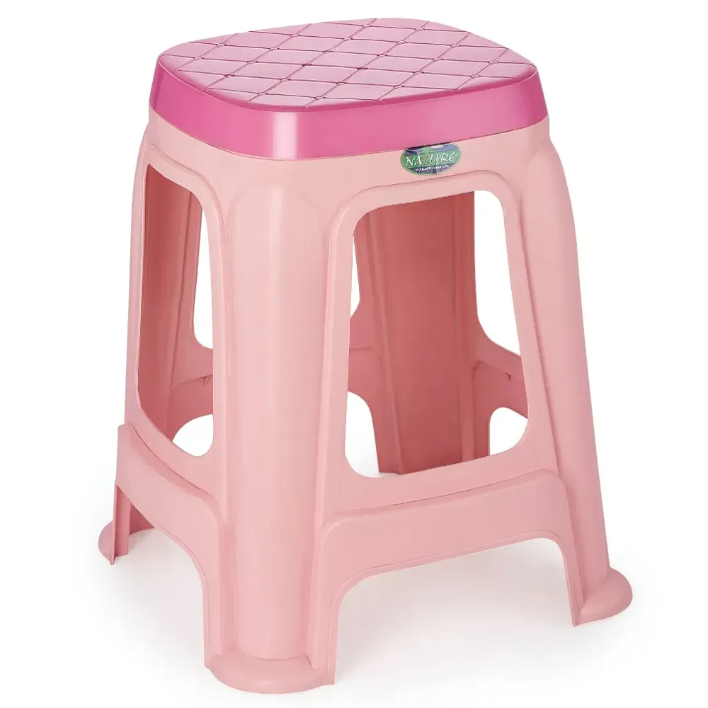 pink stool