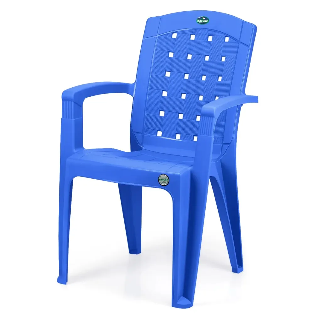 blue big chair